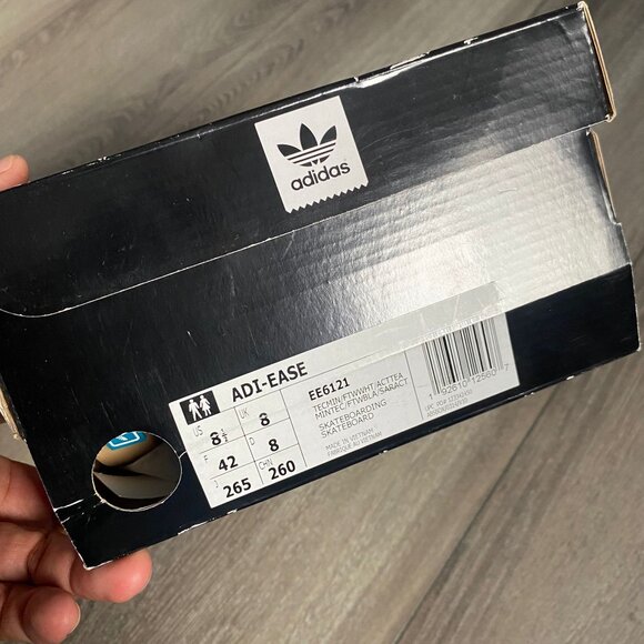 Adidas Blue/White Adiease Sneakers size 8.5 - Picture 5 of 5